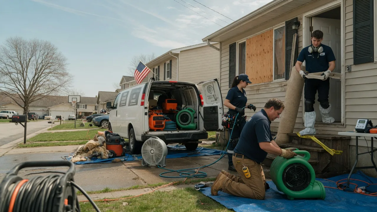 Water Damage Restoration in Cambridge, WI near me